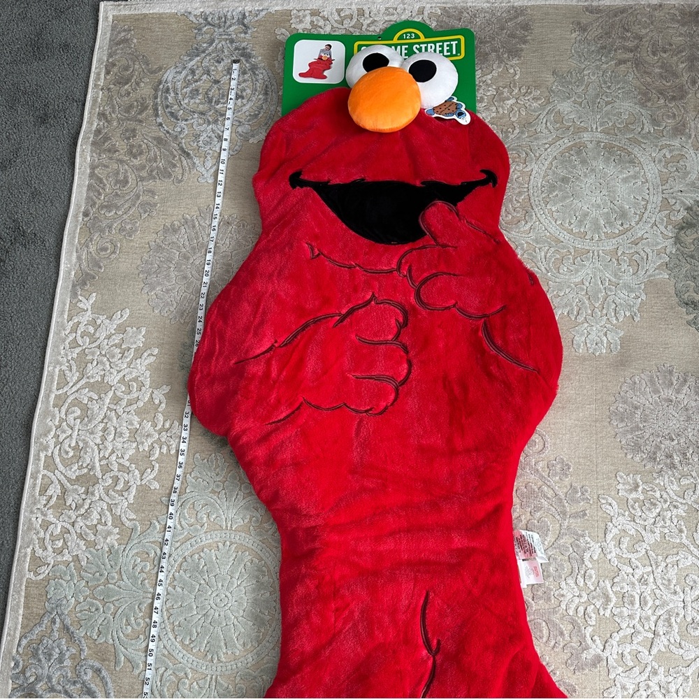 Sesame Street Red Elmo Blanket